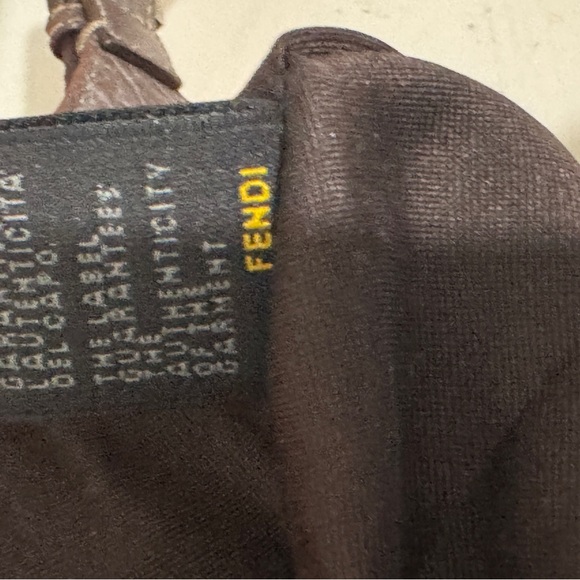 Fendi Metallic Brown Shoulder Bag - Picture 11 of 16